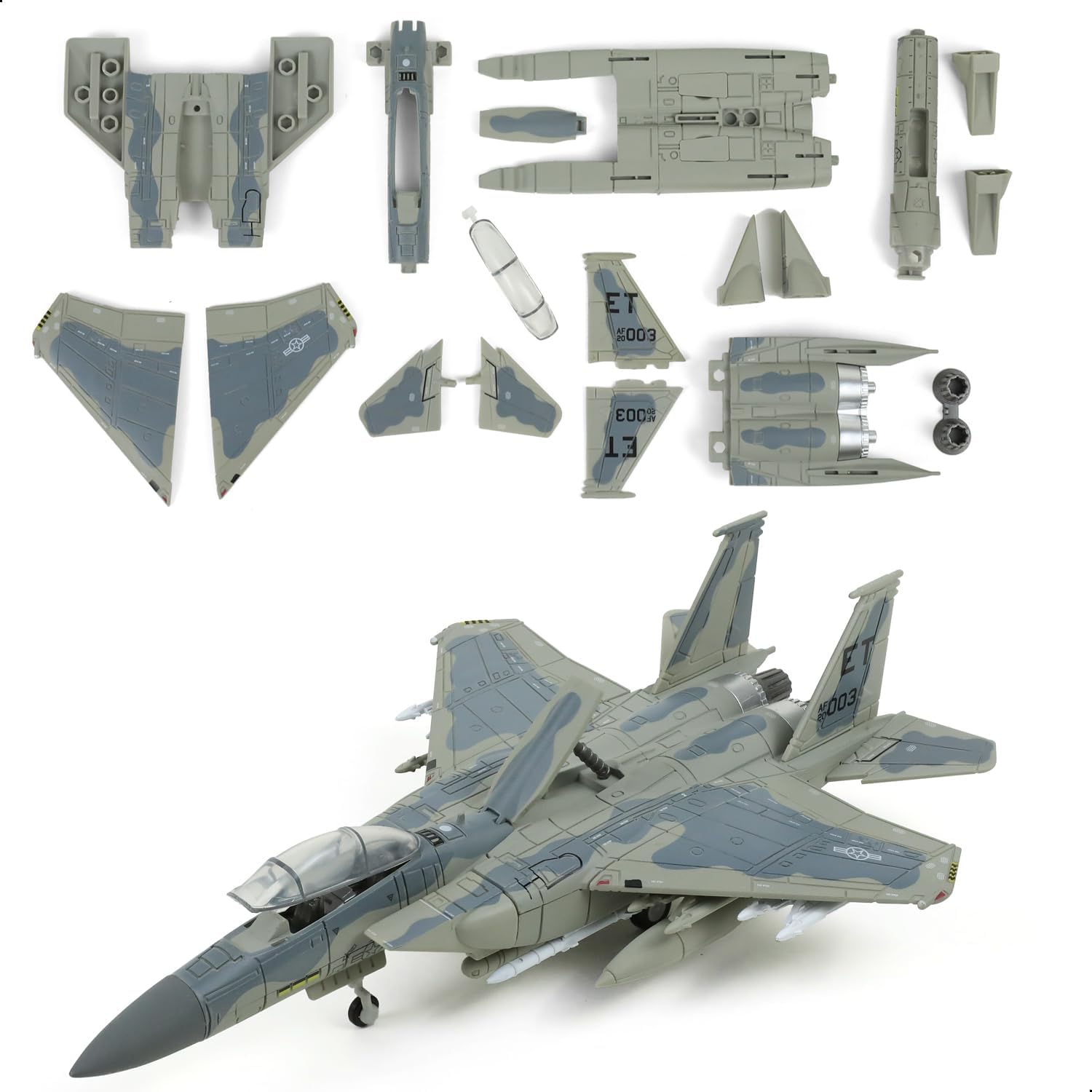 Model Airplane Plastic - 1/72 F-15EX Eagle II, Avión de