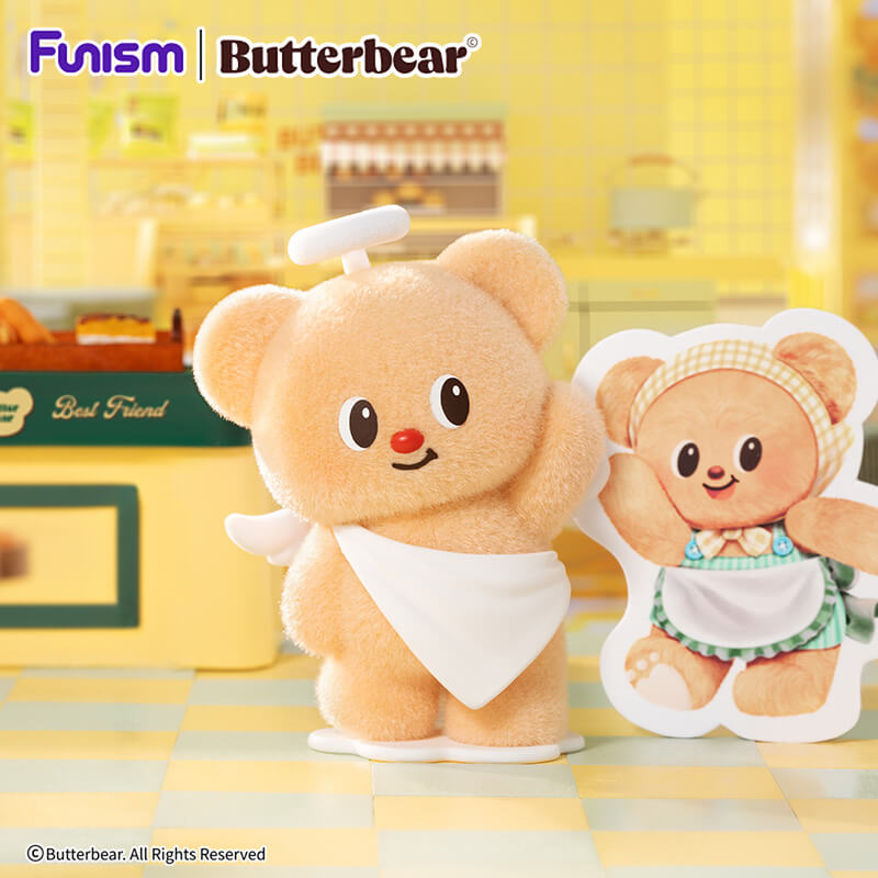 Vinyl Figure Blank - FUNISM Butterbear Happy Day Series, Caja