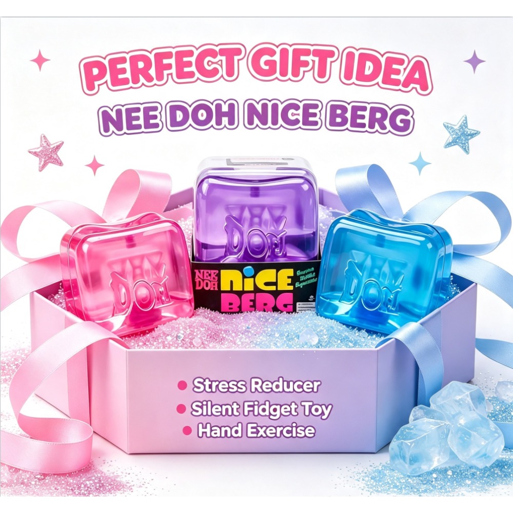 Fidget Cube Original - Juguete antiestrés Schylling Nee Doh Jellyfish