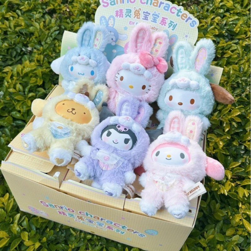 Vinyl Figure Blank - Sanrio Elf Bunny Baby Series caja
