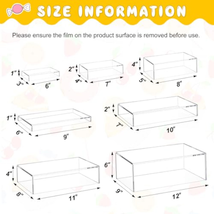 Juego de soportes para mesa de - Display Risers Set reseña y precio