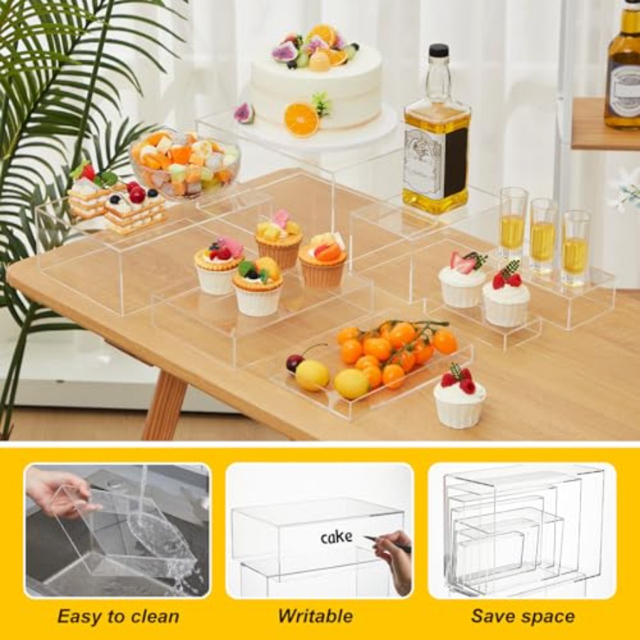 Juego de soportes para mesa de - Display Risers Set reseña y precio