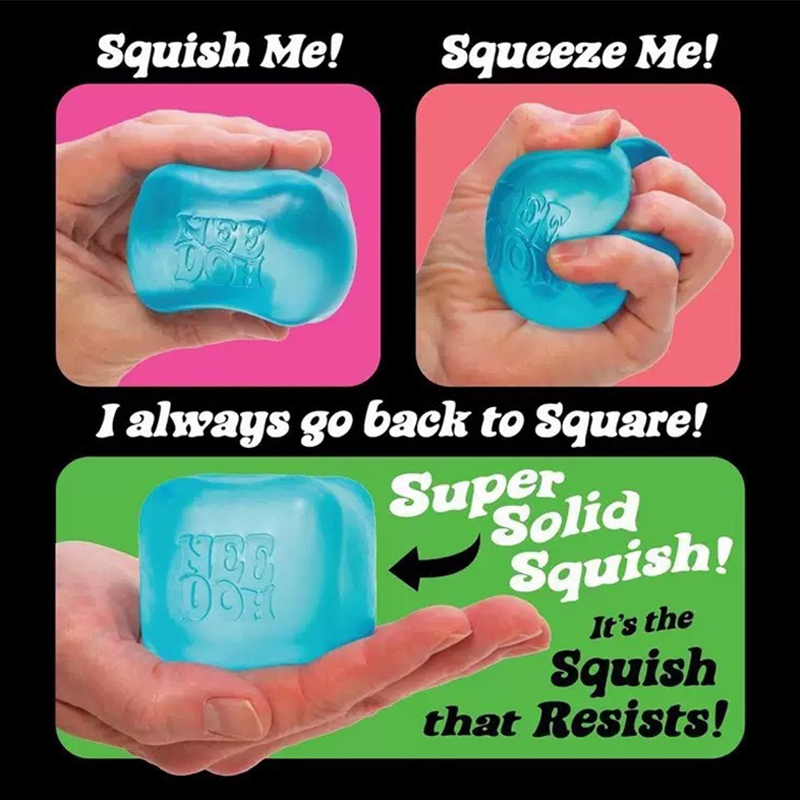 Needoh Nice Cube, Cubo Sensori - Fidget Cube Original reseña y precio