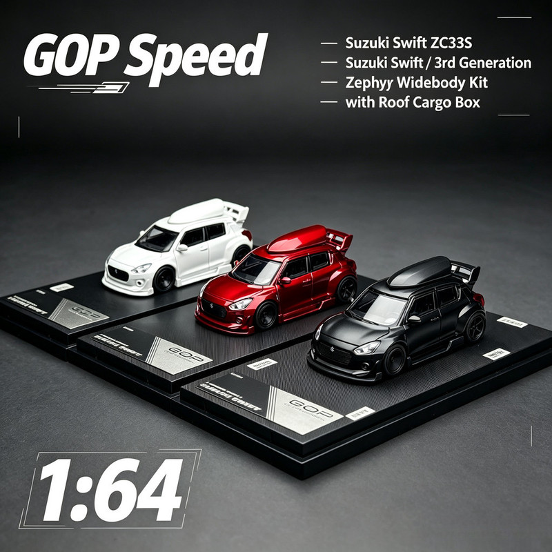 Gop Speed 1/64 Suzuki Swift Sp - Die Cast Car 1 64 reseña y precio