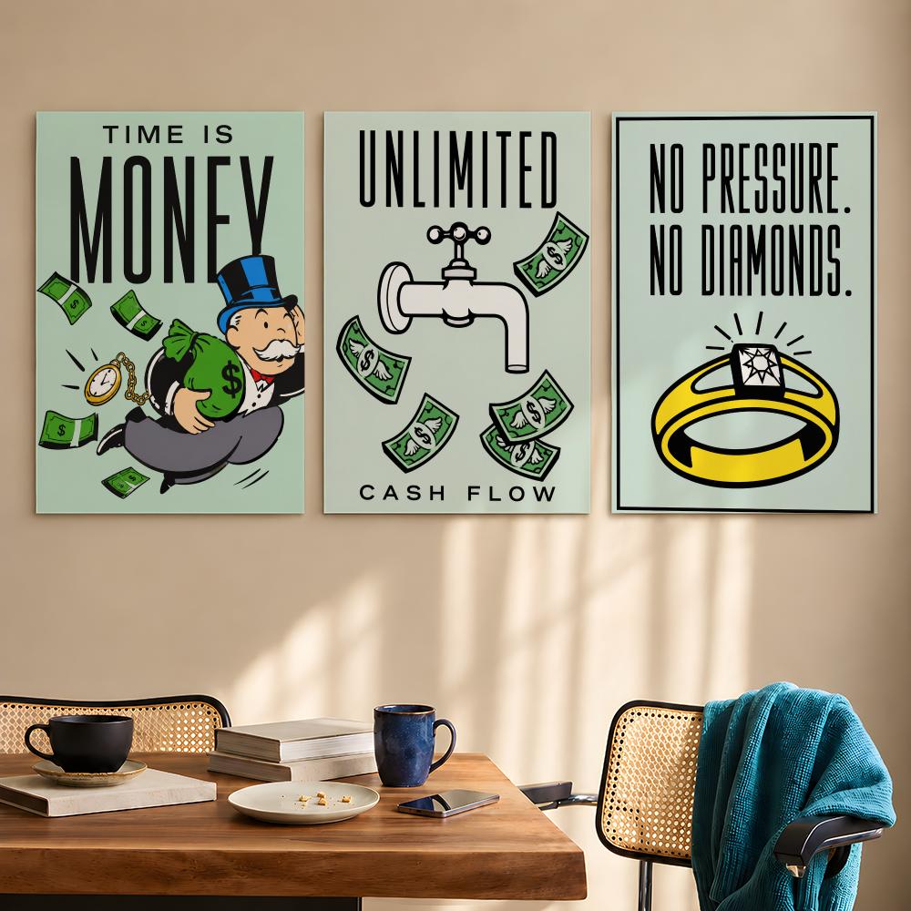 Juego de mesa Monopoly, póster - Hasbro Game Monopoly reseña y precio