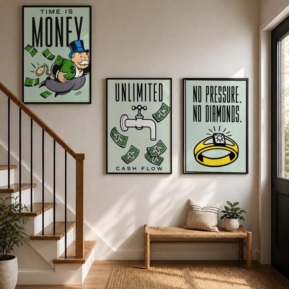 Juego de mesa Monopoly, póster - Hasbro Game Monopoly reseña y precio