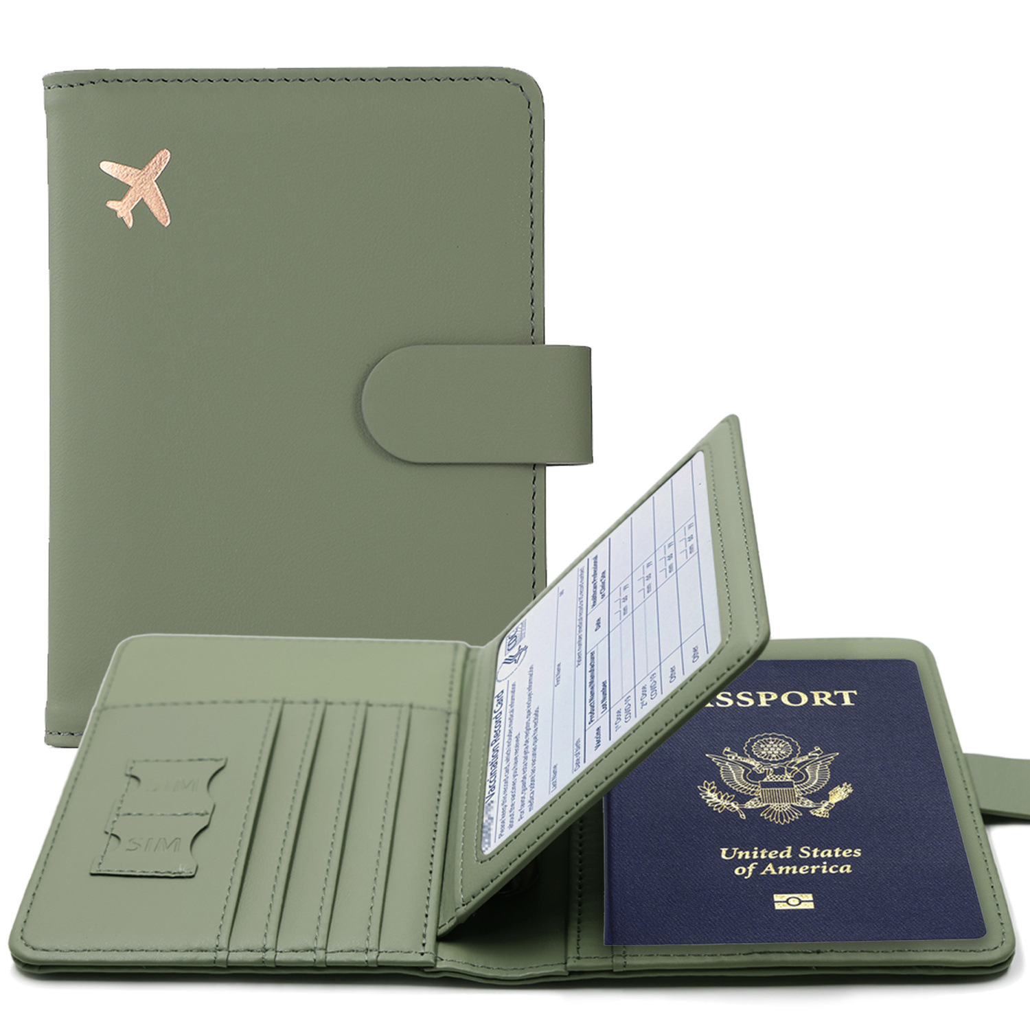 Funda para pasaporte RFID, fun - Card Top Loader reseña y precio