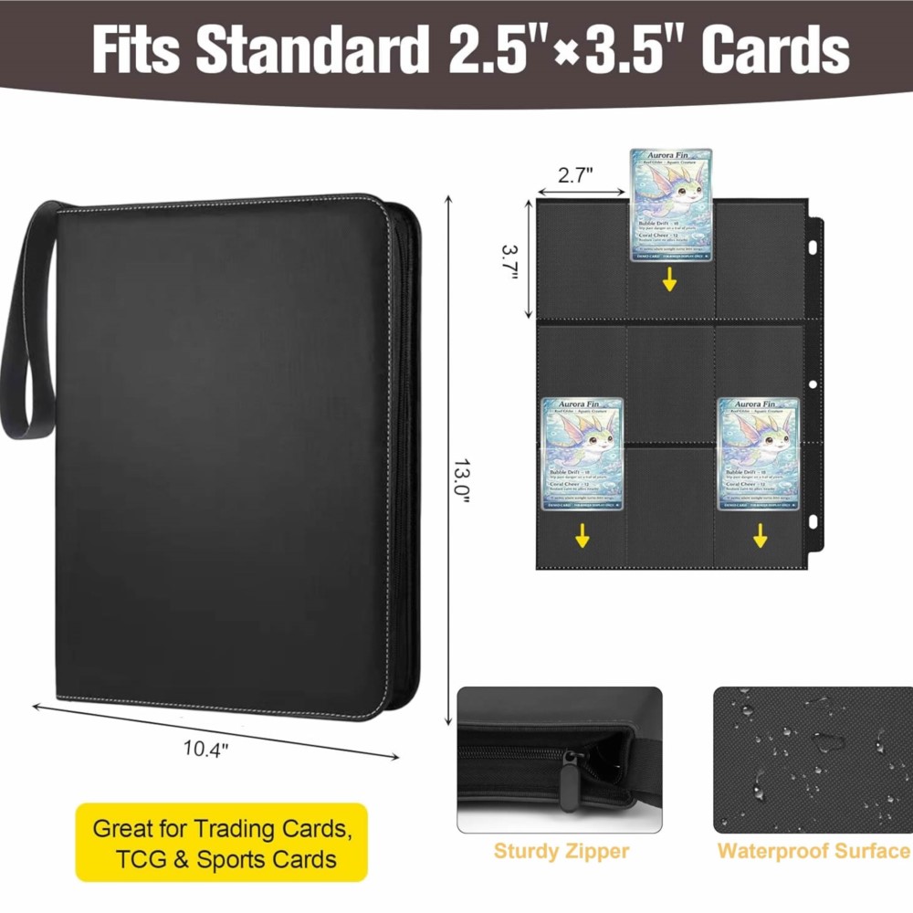 Álbum para Tarjetas con 900 Bo - Trading Card Binder reseña y precio